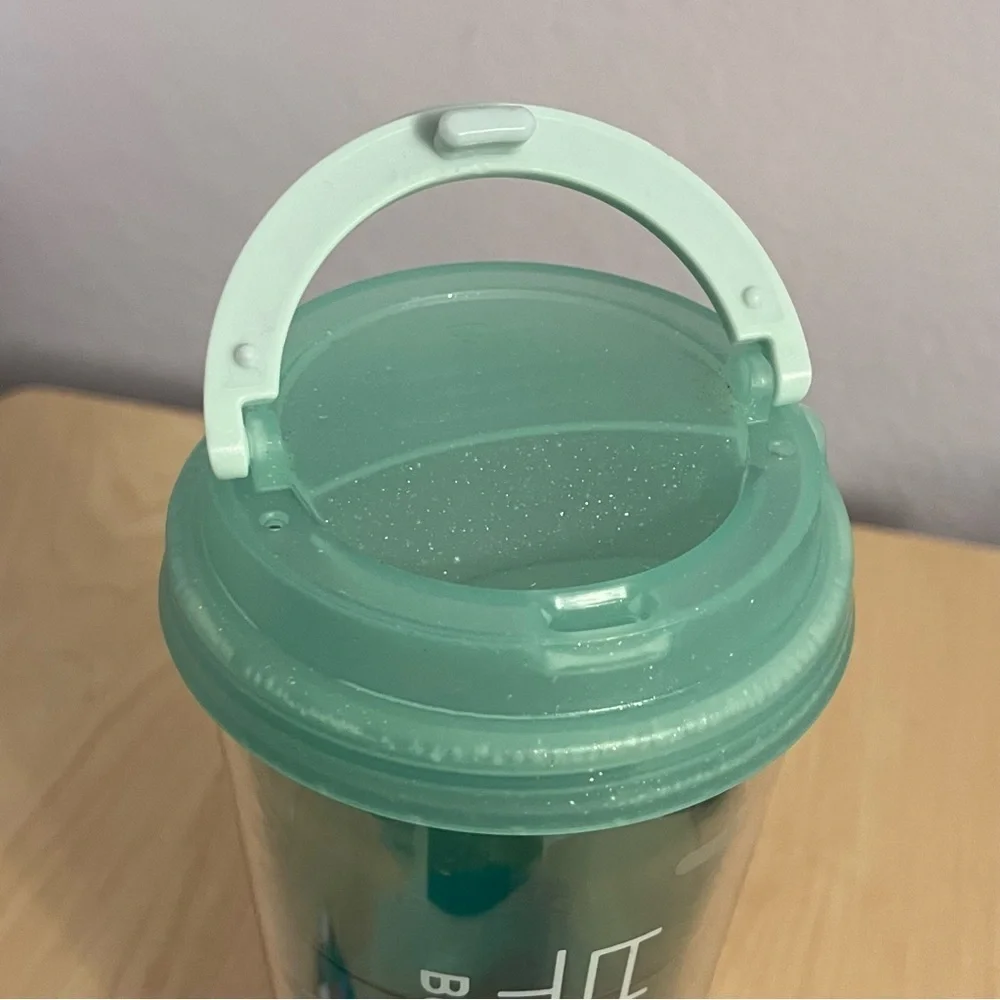 NEW STARBUCKS KOREA Busan Town Traveler Tumbler 16 oz Blue Gamcheon